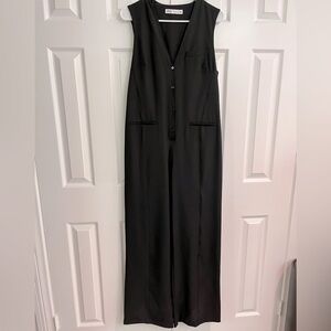 Zara button front jump suit - brand new with tags